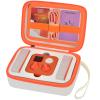 ALKOO Case Compatible with Yoto Mini Kids Bluetooth Audio Player, Travel Storage Holder for Childrens Speaker Plays Stories Music Podcast Radio Cards - Case Only (White) view 1