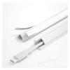 HDYZJQ 2Pack Self Adhesive Corner Duct Cable Raceway, 3.3ft Large Paintable Corner Cord Cover for Wall Corner/Ceiling, PVC Cable Organizer Channel/Cable Trunking(White,Holds 3-5 Wires) view 1
