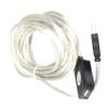 CAXUSD 5m USB Male to Female Extension Cable USB Cord for High-Speed Data Transfer Compatible Webcam Keyboard Flash Drive and Printer view 1