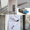 HDYZJQ 2Pack Wire Duct Kit/Open Slot Cable Duct Management Raceway, Stainless Steels Cable Channels to Hide Wires, 100cm/ 39in/ 3.3ft Long Cord Covers for Wall/Floor(L100cm-W6xH5cm) view 2