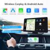 7 Inch Carplay Screen for Car with Wireless Apple Carplay & Android Auto, GPS Navigation, Backup Camera, Mirror Link, Bluetooth, AUX, FM, Siri, Voice Control for All Vehicles view 2