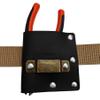 MEEBOY Leather Tape Measure Holster, Heavy Duty Tape Measure Holder for Belt (Black) view 1