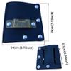 MEEBOY Leather Tape Measure Holster, Heavy Duty Tape Measure Holder for Belt (Black) view 3