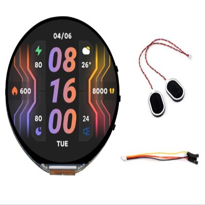 waveshare ESP32-S3 1.85inch Round Display Development Board 360360 Resolution 262K Color LCD, 32-bit LX7 Dual-core Processor,Supports WiFi & Bluetooth