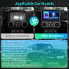 4GB+32GB Car Radio Stereo for Jeep Wrangler JK 2007-2018 Wireless CarPlay & Andriod Auto 10.2 Inch Touch Screen Android Car Radio with GPS Navigation Bluetooth 5GWiFi view 2