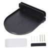 Parliky 1pc Plastic Speaker Holder for Stylish Wall-Mounted Bracket Space-Saving Design for Living Room Bedroom Kitchen Compatible WiFi Routers and view 1