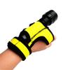Lljsszr Neoprene Arm Band for Underwater Light, Yellow view 2