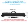 PATIKIL Tripod Carrying Case, 31.5" x 5.1" Heavy Duty Nylon Padded Tripod Bag with Adjustable Shoulder Straps and Handles for Light Stands Umbrellas Tripods Mic Speaker Stand, Black view 2