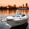 Oceansouth Custom trolling Motor Cover Designed for Garmin (Cover Compatible with Force Kraken, 63", White) view 2