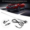 180 Car Aerial, Flexible Rotating Base, Car Roof Mount,50 inch Antenna Extension Cord for Radio AM FM Signal, Silvery antenne Radio auto view 3