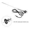 180 Car Aerial, Flexible Rotating Base, Car Roof Mount,50 inch Antenna Extension Cord for Radio AM FM Signal, Silvery antenne Radio auto view 4