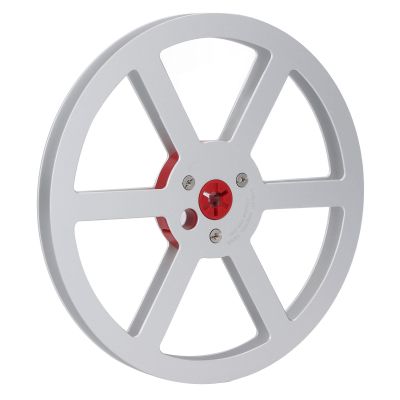 1/4 7 Inch Empty Tape Reel, Aluminum Alloy, Classic Design, 6 Holes, 7 Inch Tape Reel for Tape Recorder, for Reel to Reel Tape Players, with Sound Tape for Opening Machine Part