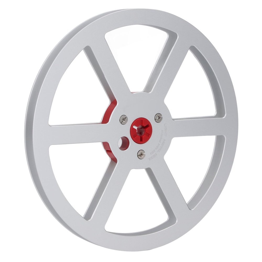 1/4 7 Inch Empty Tape Reel, Aluminum Alloy, Classic Design, 6 Holes, 7 Inch Tape Reel for Tape Recorder, for Reel to Reel Tape Players, with Sound Tape for Opening Machine Part