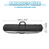 PATIKIL Tripod Carrying Case, 39.4" x 7.9" Heavy Duty Nylon Padded Tripod Bag with Adjustable Shoulder Straps and Handles for Light Stands Umbrellas Tripods Mic Speaker Stand, Black view 2