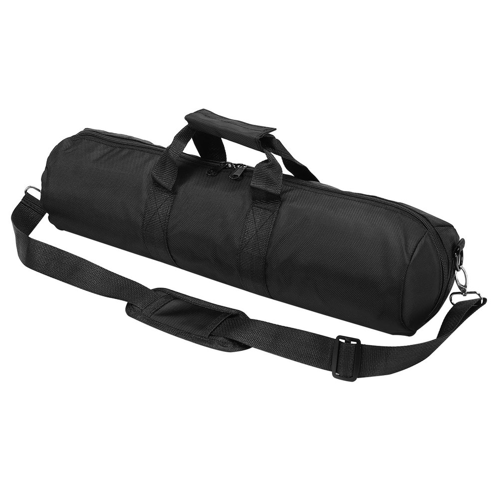 PATIKIL Tripod Carrying Case, 21.7" x 5.1" Heavy Duty Nylon Padded Tripod Bag with Adjustable Shoulder Straps and Handles for Light Stands Umbrellas Tripods Mic Speaker Stand, Black