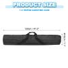 PATIKIL Tripod Carrying Case, 47.2" x 7.1" Heavy Duty Oxford Cloth Padded Tripod Bag with Handles for Light Stands Umbrellas Tripods Mic Speaker Stand, Black view 2
