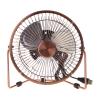 4/6inch USB Desk Fan Portable Table Cooling Fan Adjustable 360 Degree Rotatable Metal Quiet Electric Fan for Home view 3
