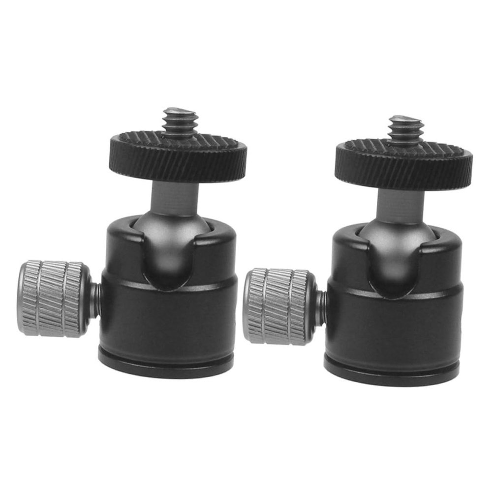 OSOLADY 2pcs Alloy Tripod Rotation for Projectors and Cameras Angle Tripod Mount for Flexible Positioning and Lightweight