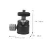 OSOLADY 2pcs Alloy Tripod Rotation for Projectors and Cameras Angle Tripod Mount for Flexible Positioning and Lightweight view 2