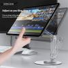 DLOULP Tablet Phone Stand Holder with Strong Suction Cup Aluminum for Tablets Pads Smartphones 360Swivel Height Adjustable view 4