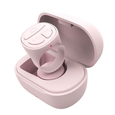 Vekesen Tiktok Scrolling Ring for iPhone, Bluetooth Camera Remote Control, Remote Control for TIK Tok Scrolling Ring for iPhone, Android (Baby Pink)
