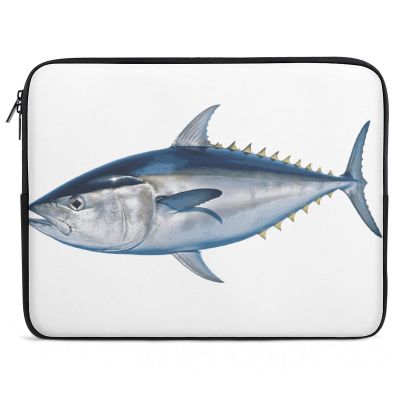 13inch Laptop Sleeve Bag Tuna Thunnus Laptop Bag for Men Women Sleeve Water Resistant Computer Case Computer Carrying Bag