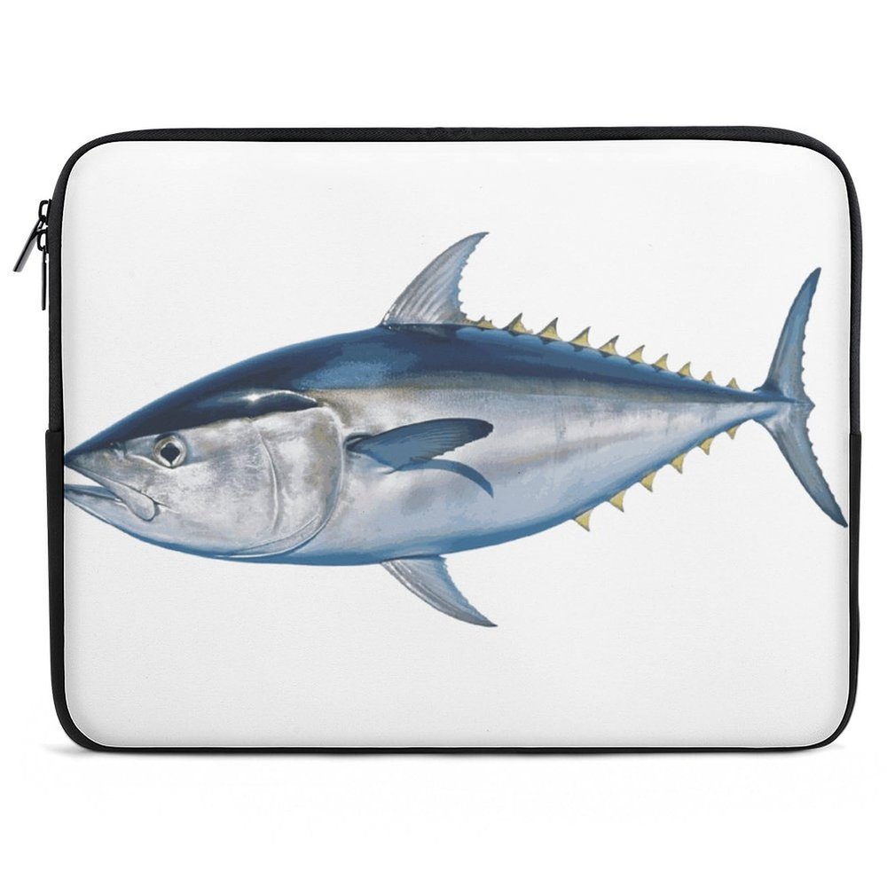 13inch Laptop Sleeve Bag Tuna Thunnus Laptop Bag for Men Women Sleeve Water Resistant Computer Case Computer Carrying Bag