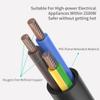 10PACK 6FT Power Cord, UL 3 Prong AC Long Computer Monitor Power Cord, C13 Power Cable for PC, Desktop, Printer, Scanner, 15Amps 16 AWG 3000W Heavy Duty IEC Cable NEMA 5-15P to IEC C13 view 4