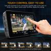 Camera Monitor, 2000nits Ultra-Bright 5.5 Inch Touch Control Screen with HDMI 2.0 3G-SDI Input Output LANC 3D-LUT Waveform Histogram, HT5S view 3