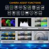 Camera Monitor, 2000nits Ultra-Bright 5.5 Inch Touch Control Screen with HDMI 2.0 3G-SDI Input Output LANC 3D-LUT Waveform Histogram, HT5S view 4