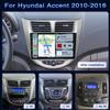 9 inch Car Radio for Hyundai Accent 2010 2011 2012 2013 2014 2015 2016/REIAN 2010-2012 with Carplay Android Auto [2+32G] Touchscreen Stereo with WiFi Bluetooth FM RDS GPS Navigation DSP SWC view 2