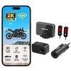 INNOVV RC6 Motorcycle DashCam Set with Blind Spot Detection, QHD 2K+1080P Front and Rear Camera, Lane Change Assist System with Voice & Indicators Alert, IP67 Waterproof, 24hr Sentry Mode view 1