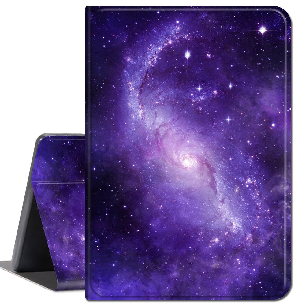 Case for Microsoft Surface Go 4 2023 / Go 3 2021 / Go 2 2020 / Surface Go 2018 10-inch Tablet,Slim Lightweight Smart Shell Stand Cover with Auto Wake/Sleep,Glitter Galaxy