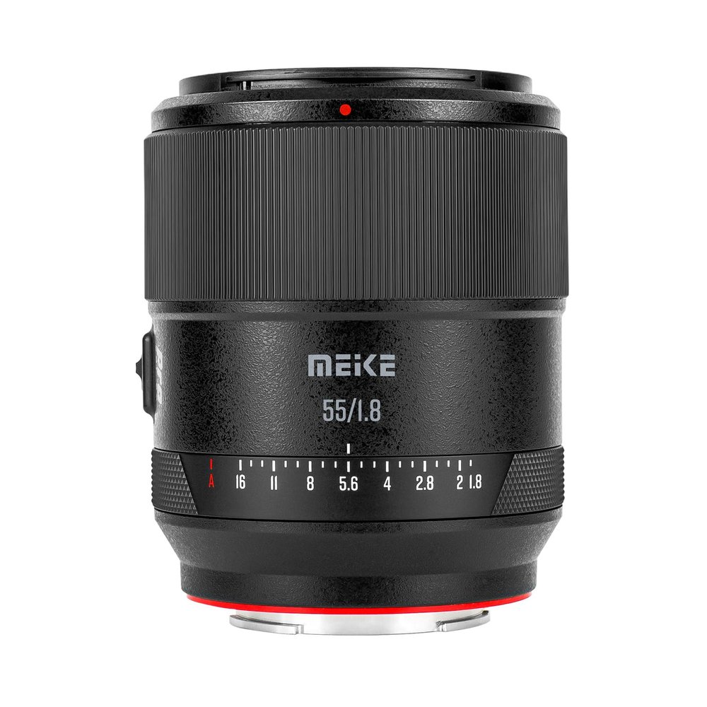 Meike 55mm F1.8 Pro Series Auto Focus STM Full Frame Standard High Resolution 8K Prime Portrait Lens Compatible with Sony E Mount Cameras A7 A7R A7IV A7R IV A7III A7RII A7RIII A7SIII A9 A7C A7CII