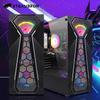 STGAubron Gaming PC Desktop Computer, AMD Ryzen 3 3200G 3.6 GHz, Radeon RX 580 8G, 16G RAM, 512G SSD, WiFi 6, BT 5.0, RGB Fan x 4, Windows 11 Home view 3