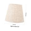 Levemolo Simple Style Drum Lamp Shade Lightweight Lampshade for Bedroom Living Room and Hotel Use Modern Replacement Cover for Table Lamps and Bedside Lighting view 4