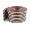 10ft 40 Way 40-Pin Rainbow Color Flat Ribbon Cable 1.37mm Pitch YENCONG507 view 1