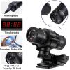 Andoer 1080P Motorcycle Cycling Camera Bicycle Camera Helmet Action Camera 120 Wide Angle Lens IP66 Waterproof Built-in Battery with 32GB TF Card Helmet Mount Bicycle Stand for Outdoor Sports view 2