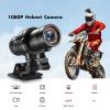 Andoer 1080P Motorcycle Cycling Camera Bicycle Camera Helmet Action Camera 120 Wide Angle Lens IP66 Waterproof Built-in Battery with 32GB TF Card Helmet Mount Bicycle Stand for Outdoor Sports view 4