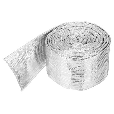 1 3/8" ID x 10.5FT Heat Shroud 3mm Aluminized Sleeving for Fuel Lines, Cables YENCONG747