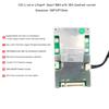12S 50.4V Li ion NCM Battery BMS and Protection circuit Board with 30A Current view 2