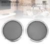6.65in Metal Mesh Round Speaker Grill Cover, 2PCS Universal Radio Speaker Grills Decorative for Car Speaker Mounting Home Audio DIY, Mesh Subwoofer Grill Horn Guard Protective view 4