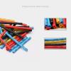 100 Pieces Heat Shrink Tube Wire Wrap Cable Sleeve Assortment Ratio 2:1 Electric Insulation Tube Fast Heat Shrinkage view 3