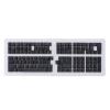 132 Key Russian Keycap, OEM Profile Ergonomic ABS Keycaps, Gaming Mechanical Keyboard Matte Keycaps, for 61 62 64 68 84 87 104 108 Keyboards (Black) view 1