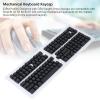 132 Key Russian Keycap, OEM Profile Ergonomic ABS Keycaps, Gaming Mechanical Keyboard Matte Keycaps, for 61 62 64 68 84 87 104 108 Keyboards (Black) view 3