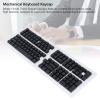 132 Key Russian Keycap, OEM Profile Ergonomic ABS Keycaps, Gaming Mechanical Keyboard Matte Keycaps, for 61 62 64 68 84 87 104 108 Keyboards (Black) view 4