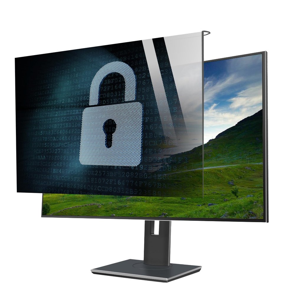 JC JCSKY 24 Inch - 16:9/16:10 Aspect Ratio - Computer Privacy Screen, Widescreen Monitor Privacy Screen Filter, Anti Blue Light Eye Protection,24" (16:9) (547mm*320mm)