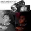 ciciglow Video Camera Camcorder, Full HD 1080P 30FPS 30MP Vlogging Camera with 16X Digital Zoom, 270 Degree Rotation 3.0 Inch Screen Video Recorder with Photography Light, Controller (US view 3