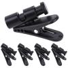 5 Pack Headphone Clips Headset Cable Clips for Earphone Wire Clips Cable Cord Clamp Hooks Collar Clamp Clothing Clips Earphone Winder Earbud Cable Clip Clamp Hooks, Fixing 2-4mm Headphone Wire view 1