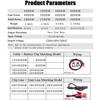 High Power Pure Sine Wave Power Inverter Frequency Converter 12V24V48V 60V DC to 100V 220V 240V AC, Dual Socket with USB, Intelligent Color Screen Display,48V-110V5000W view 2